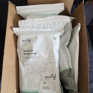Motif Medical Breastmilk Storage Bags - Bundle 1,000 Count